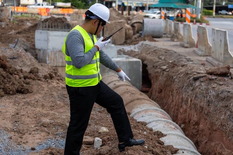 Construction work supervision